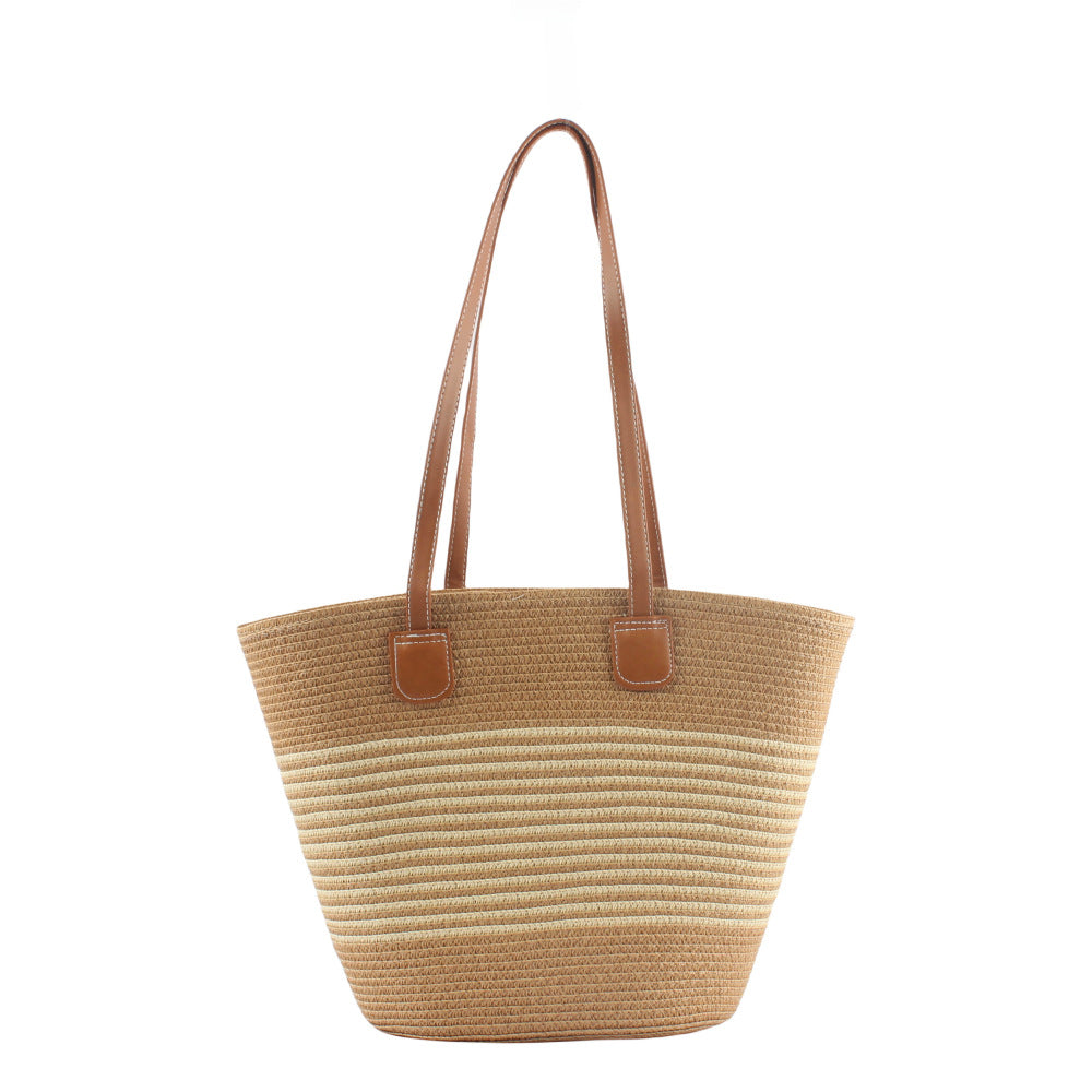 Strukturert Bast Shopper Skanto