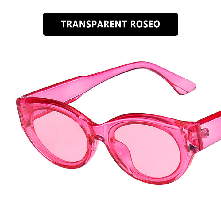Women's Cat-Eye Sunglasses with Stylish Leopard Print and UV Protection Skanto
