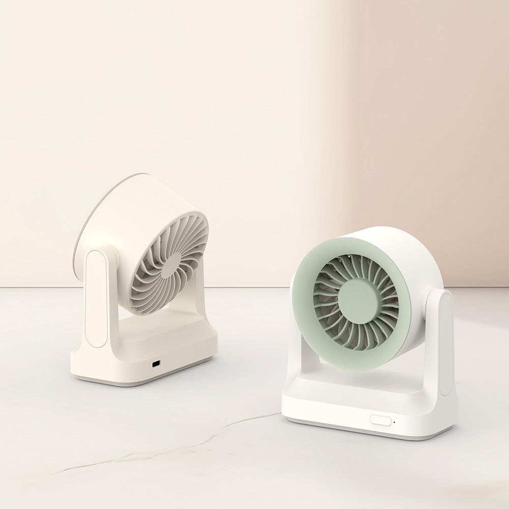 Unisex nan kompakt bordvifte og luftsyklus med svingbart hode og stille DC-motor Skanto