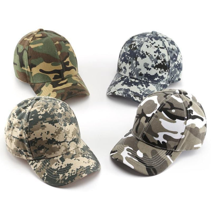 Unisex kamuflasjemønsterjusterbar caps Skanto