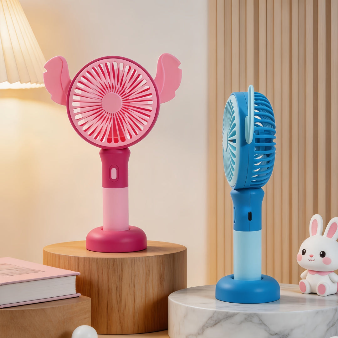 Damer håndvifte med leken design Skanto