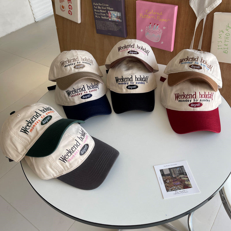 Kvinnenes broderte casual caps Skanto 1783922809