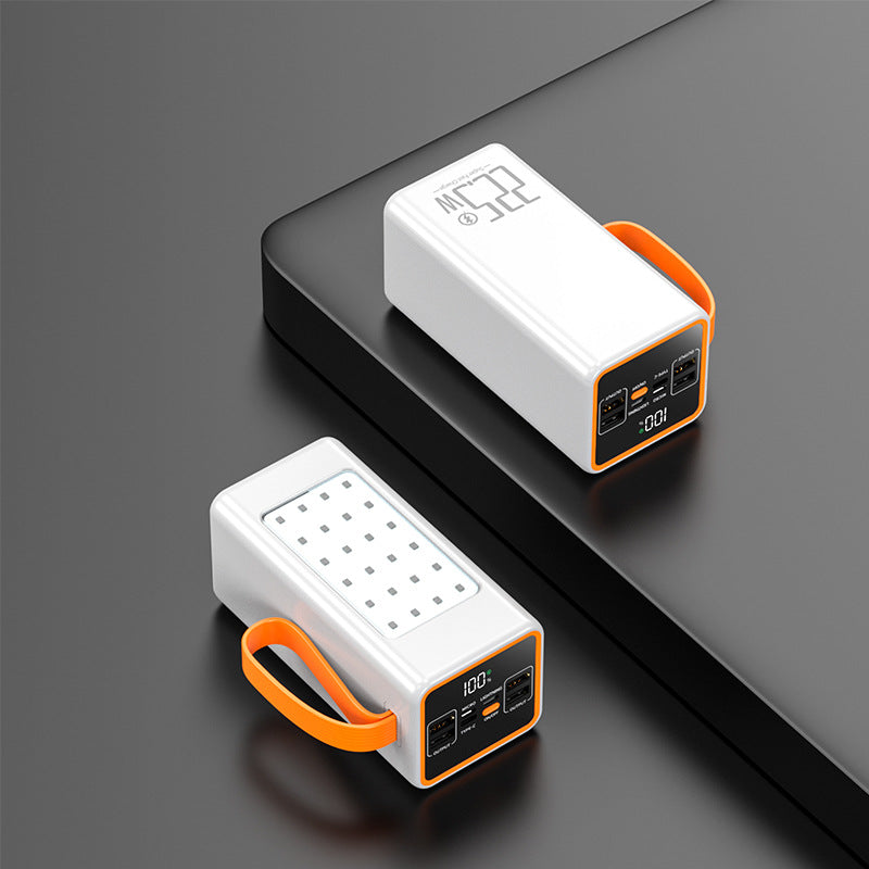 bærbar Powerbank med digitalt display Skanto