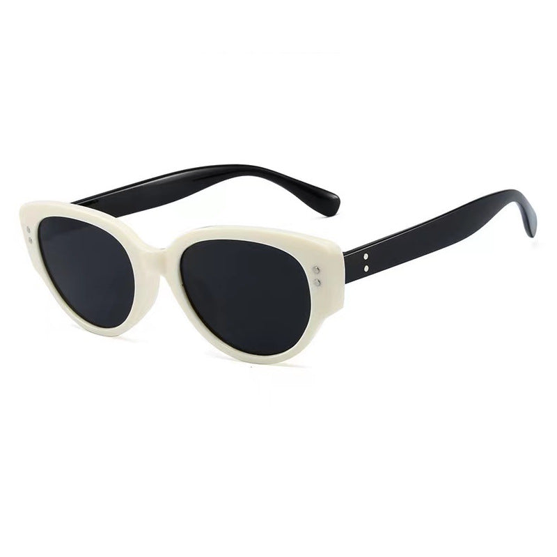 Dame Motetisk Solbrille i Retro-stil Skanto