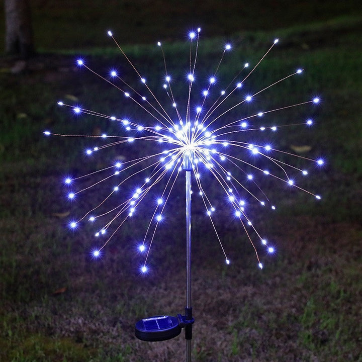 Starburst Solar Garden Stake LED Funkel Skulptur Skanto