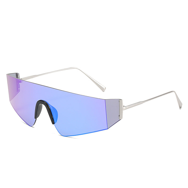 Dame futuristisk Oversized-solbrille Skanto