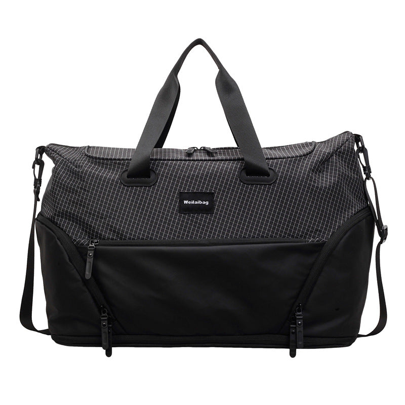 Damer Sporty Reiseveske med sikker fane-design Skanto