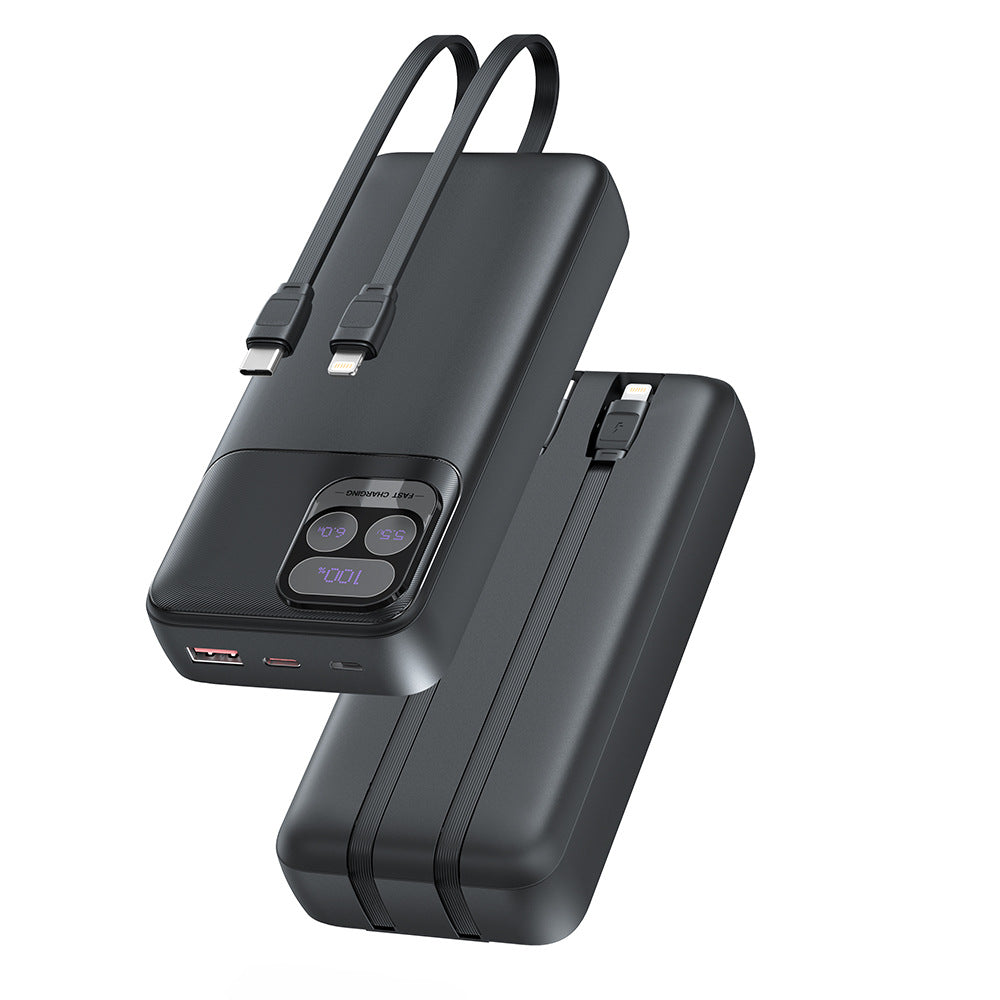 Powerbank med dobbel hurtiglading funksjon Skanto