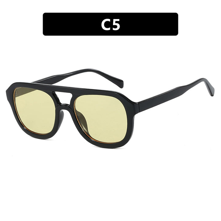 Women's fashionable sports sunglasses with wide, flexible frame Skanto