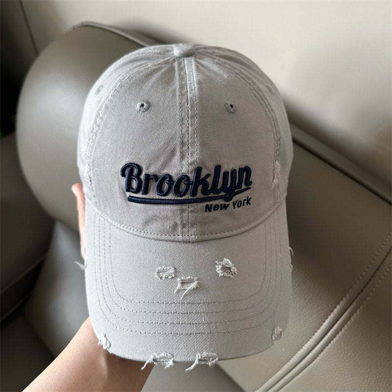 Herre Slitt Brooklyn Baseball Cap Skanto