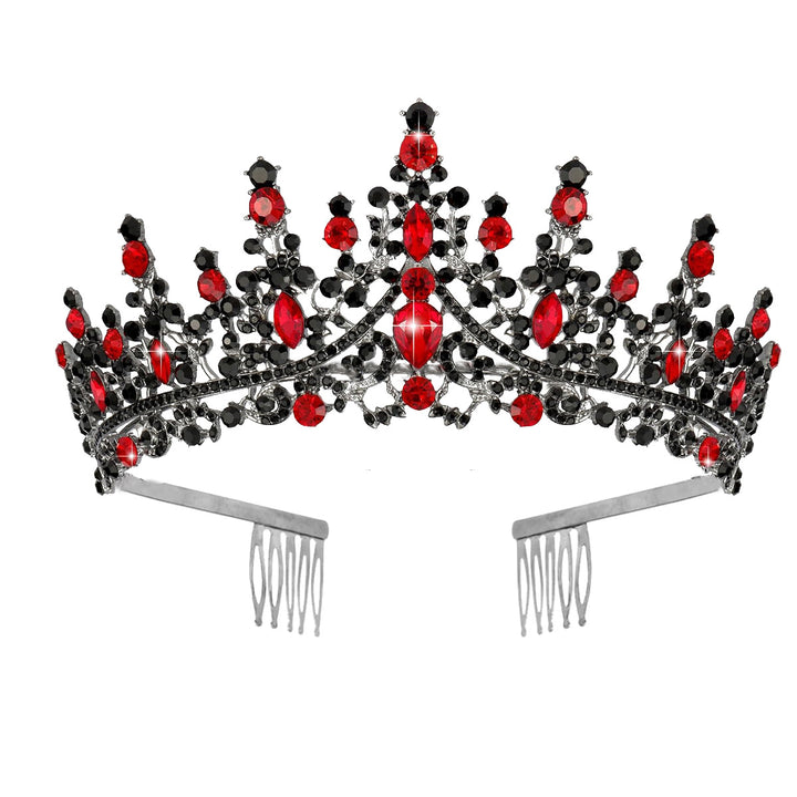 Dame Strass Tiara med glitrende edelstener Skanto