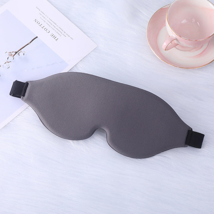Unisex nan ergonomisk 3D sovemaske med konturerte øyehulrom og justerbart komfortbånd Skanto