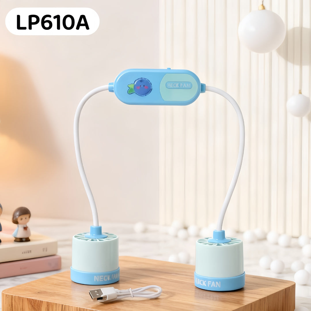 Dame bærbar nakkeventilator med fleksibelt design Skanto