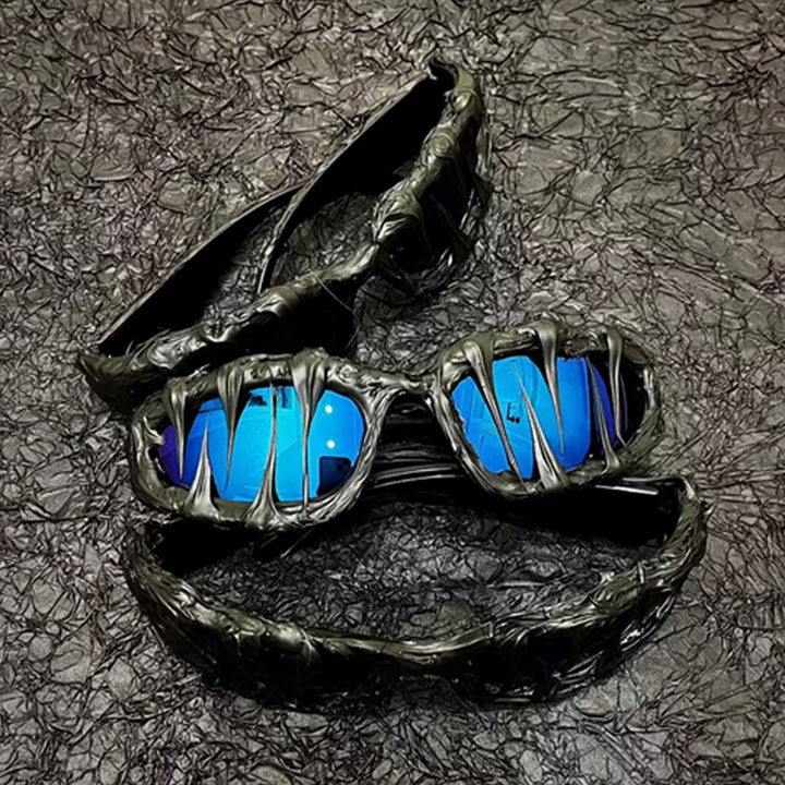 Dame Sport-solbriller med innovativt Monster-design Skanto