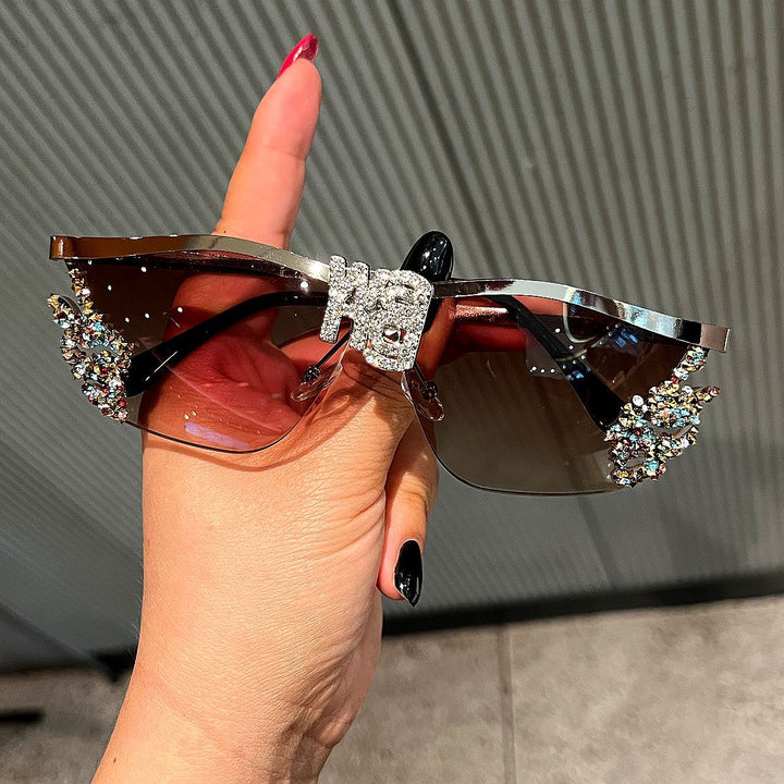 Dame Glamourøse solbrille Skanto