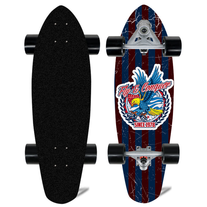 Mini Cruiser Skateboard med Ergonomisk Design Skanto
