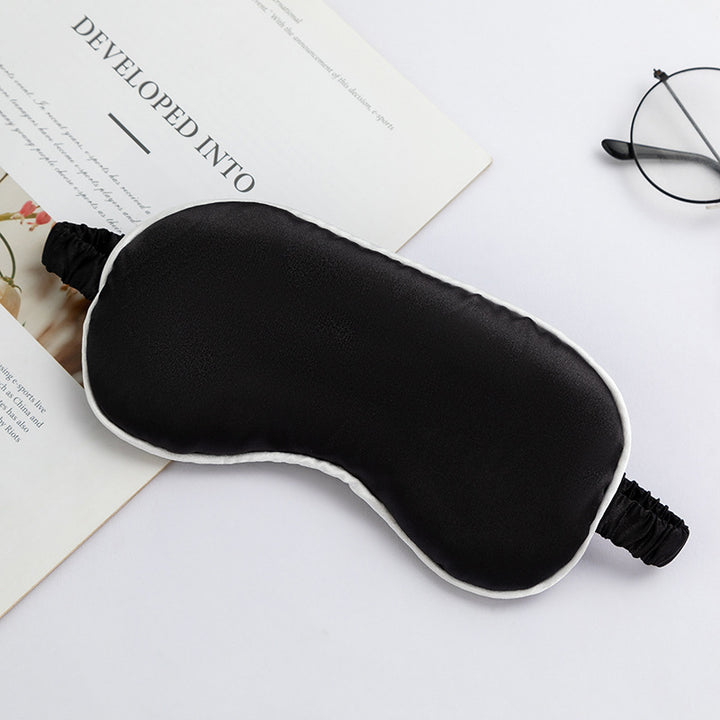 Unisex nan luksuriøs sateng øyemaske med justerbart elastisk bånd og myk polstring Skanto