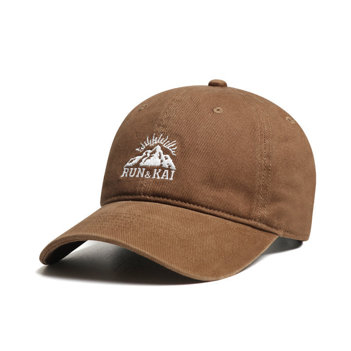 Men's Casual Distressed Embroidered Cap Skanto
