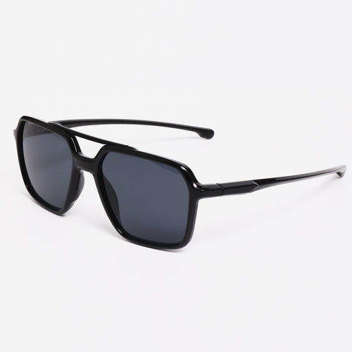 Dame solbrille med stilige, innovative rammer og elegant utseende Skanto