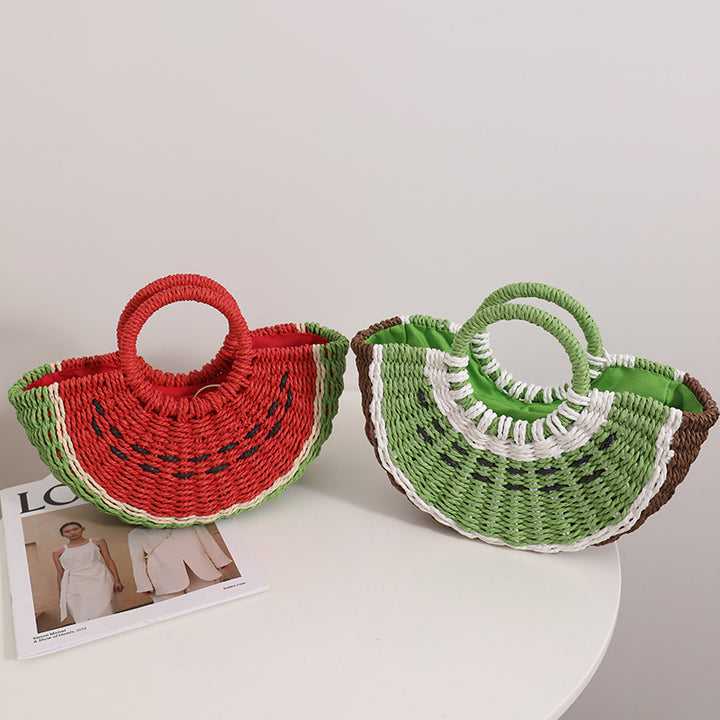 Eye-catching bag with a twisted wave profile Skanto