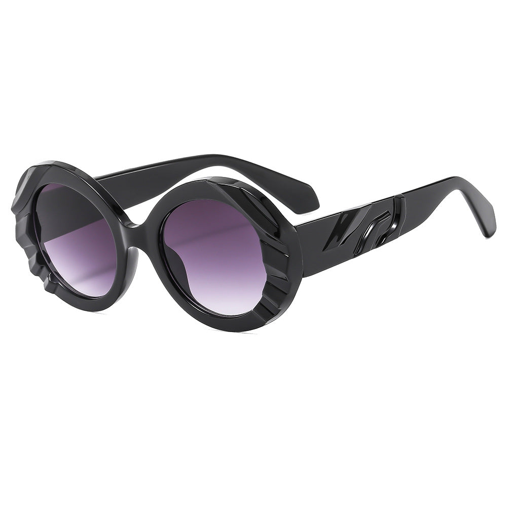 Women's sunglasses with unique, textured frame and protective lenses Skanto
