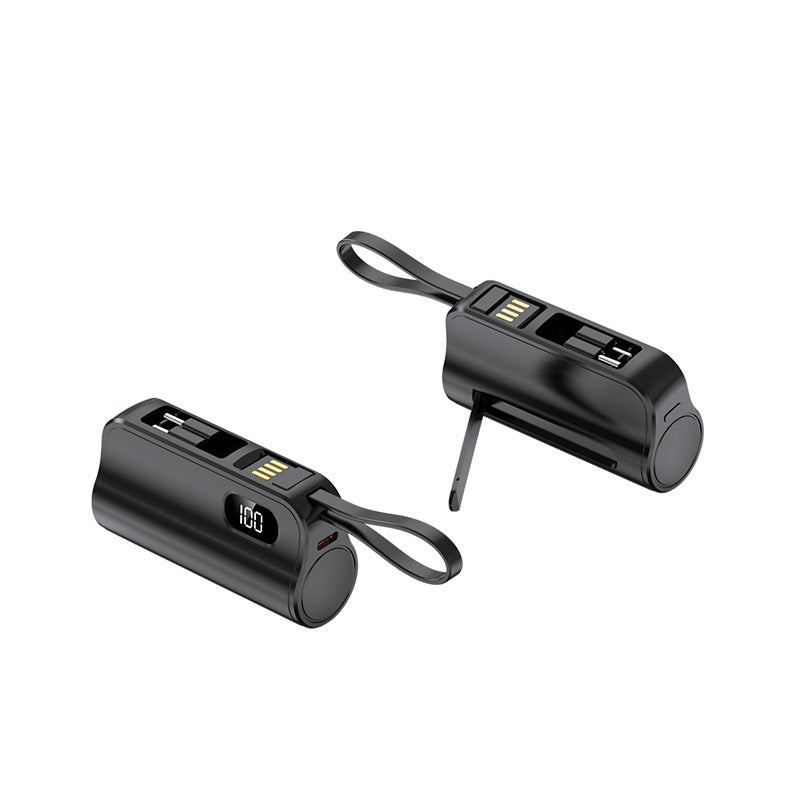 bærbar mini-powebank med digital skjerm Skanto