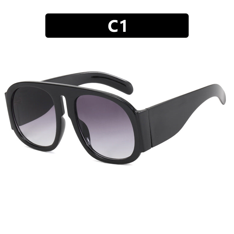 Women's oversized sunglasses with wide frame and high UV protection Skanto