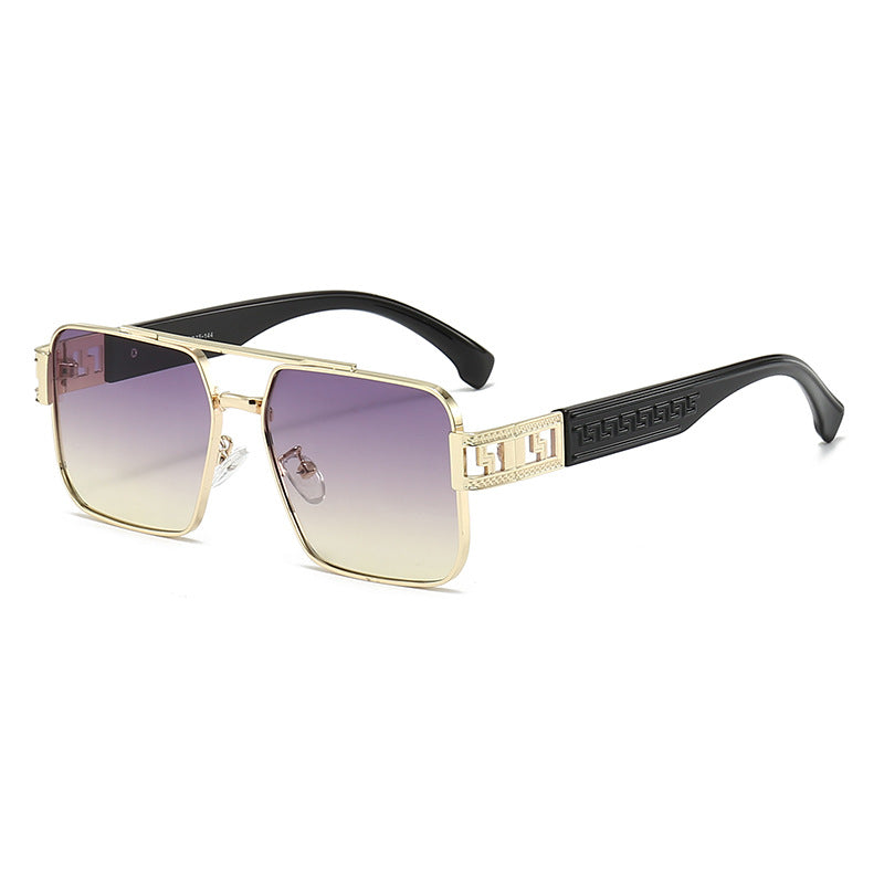 Dame kvadratisk solbrille med ergonomisk ramme og UV-beskyttelse Skanto