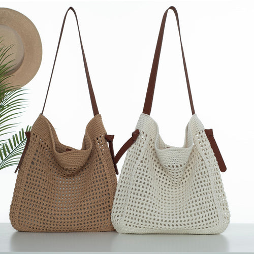 Boho-inspirert makramee-veske Skanto
