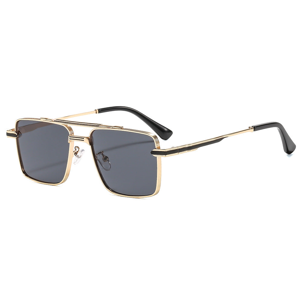 Dame futuristisk kvadratisk solbrille Skanto