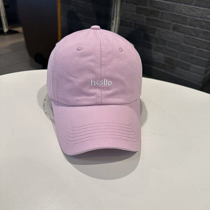 Unisex Casual Cotton Baseball Cap with Embrodert Meldingen Skanto