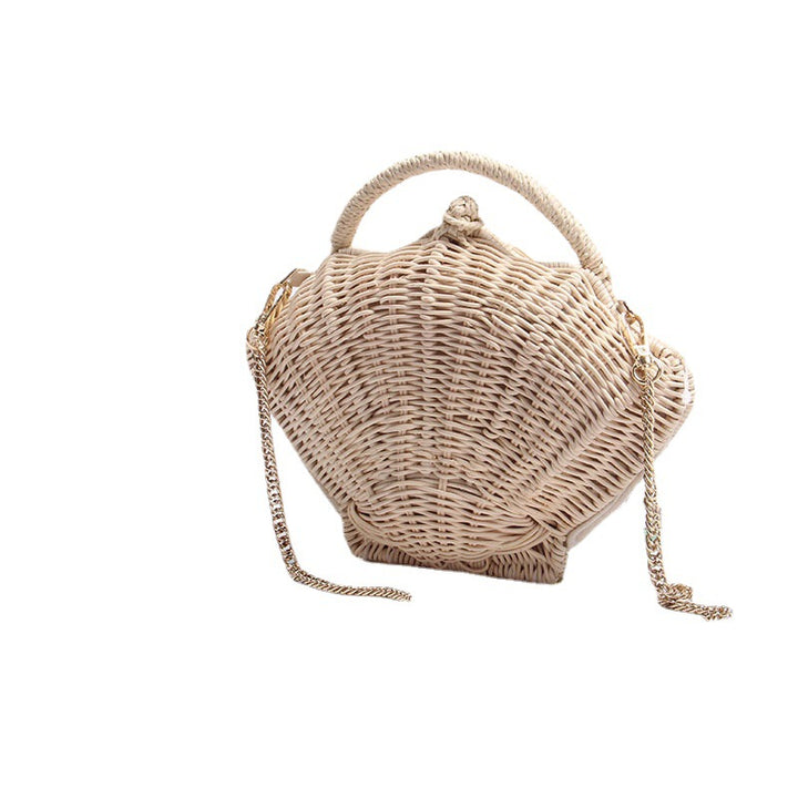 Handmade beach bag with organic design Skanto