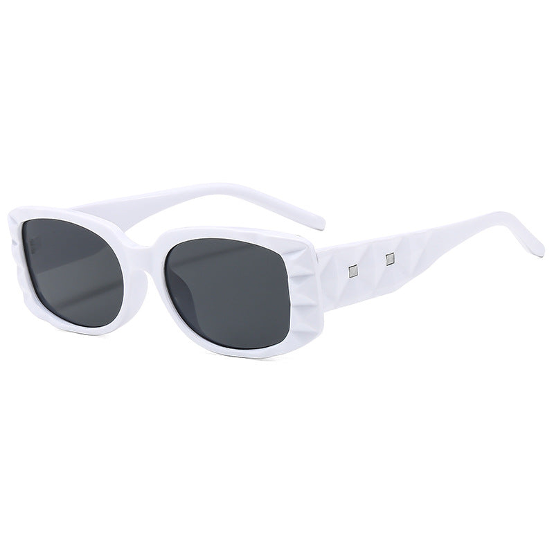 Dame Designer solbrille med unikt ramme og UV-beskyttelse Skanto