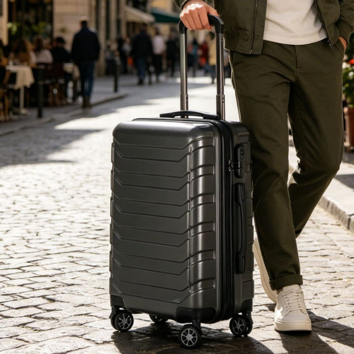 Unisex Lettvekt Hard Shell Trolley Koffert Skanto