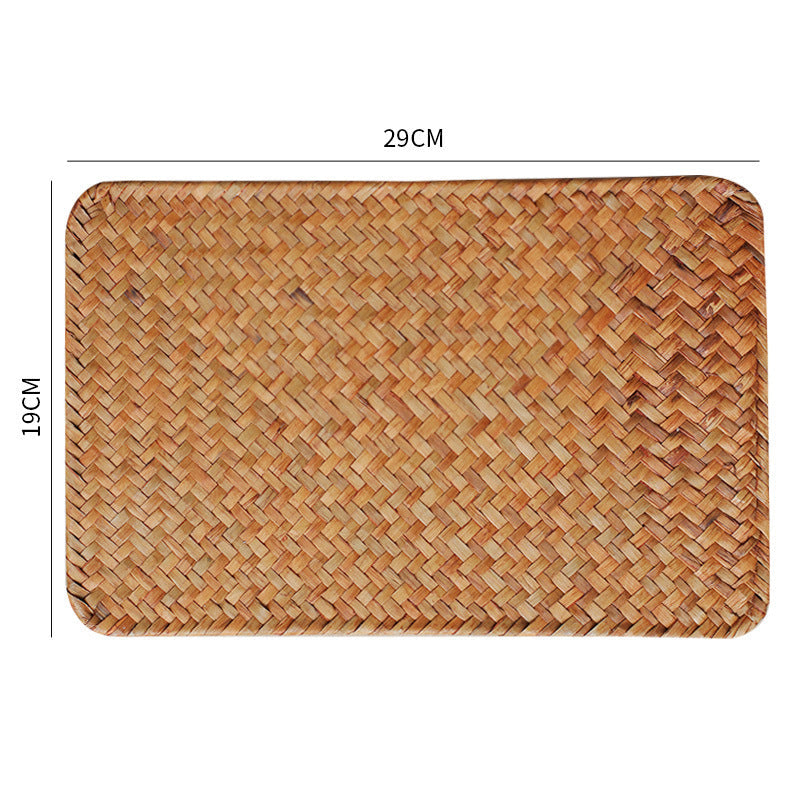 Artisan Woven Serving Tray Skanto