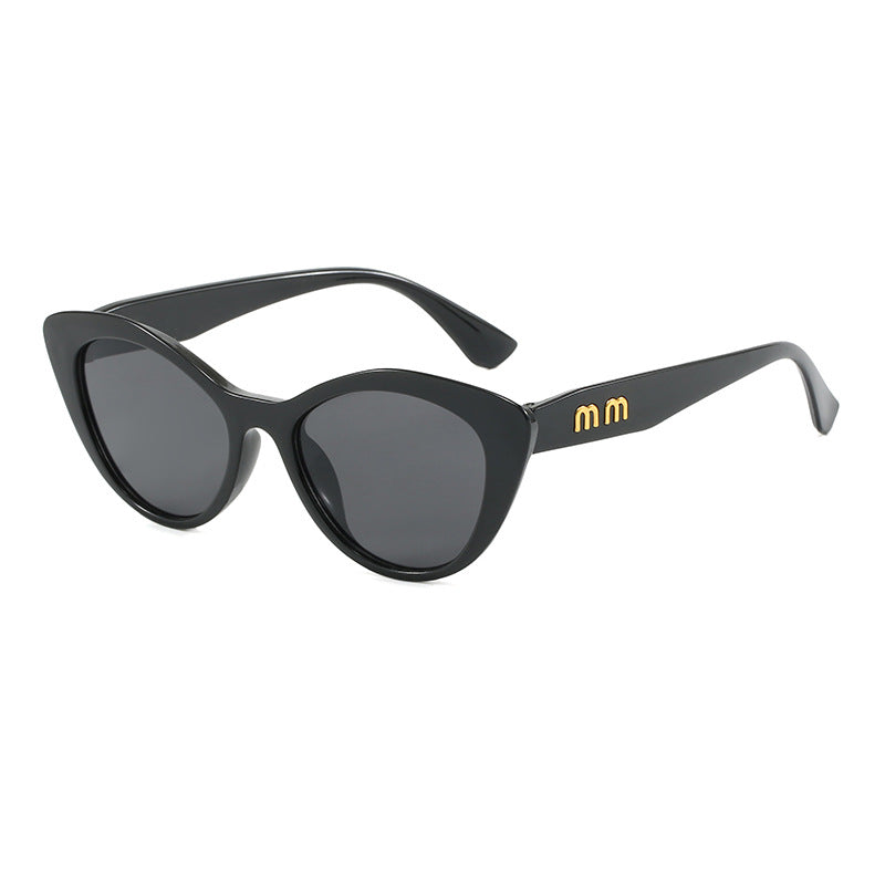 Damen Cat-Eye solbriller i trendy vintage-stil Skanto
