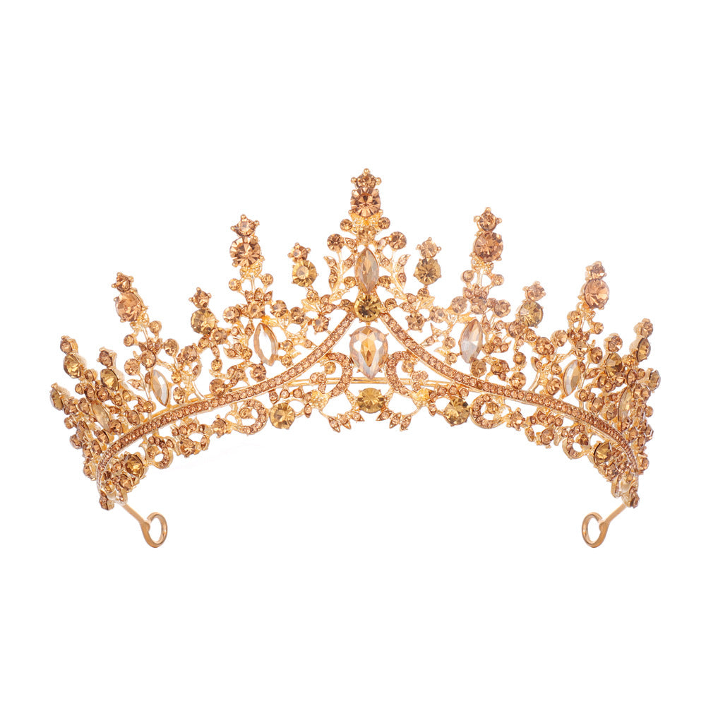 Dame Strass Tiara med glitrende edelstener Skanto