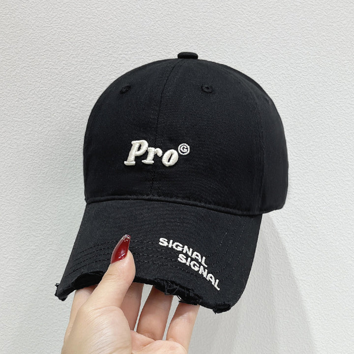 Dame's Casual Distressed Baseball Cap Skanto