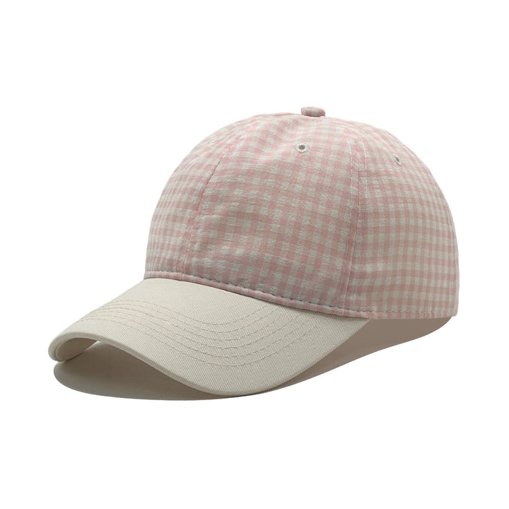 Dame trendy hette med rutemønster Skanto