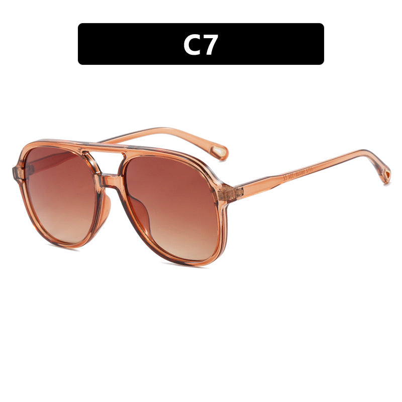 Women's geometric sunglasses with luxurious frame Skanto