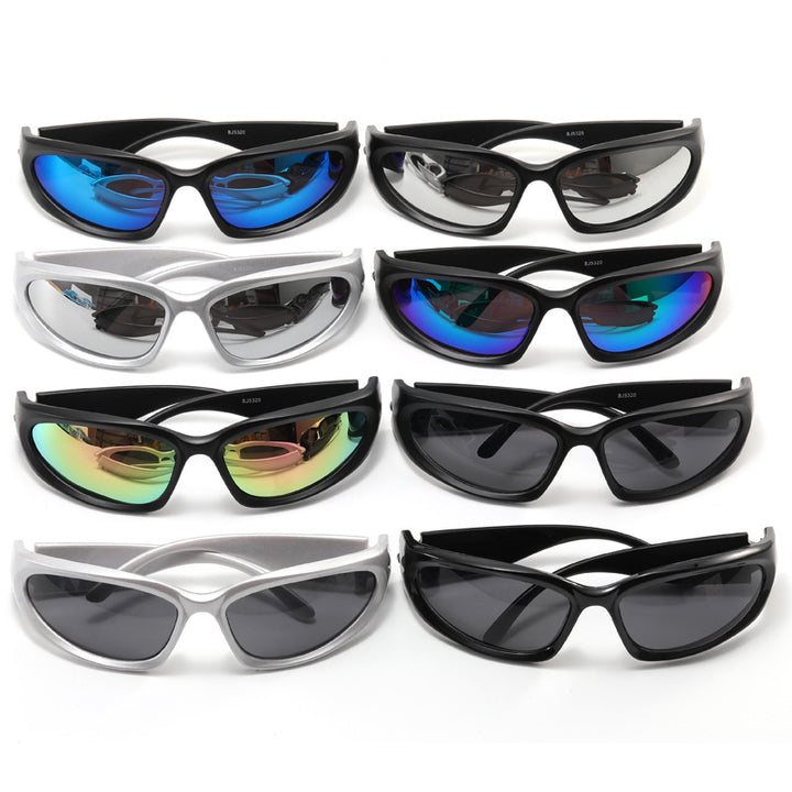 Damer Sporty Beskyttelses Solbriller Skanto