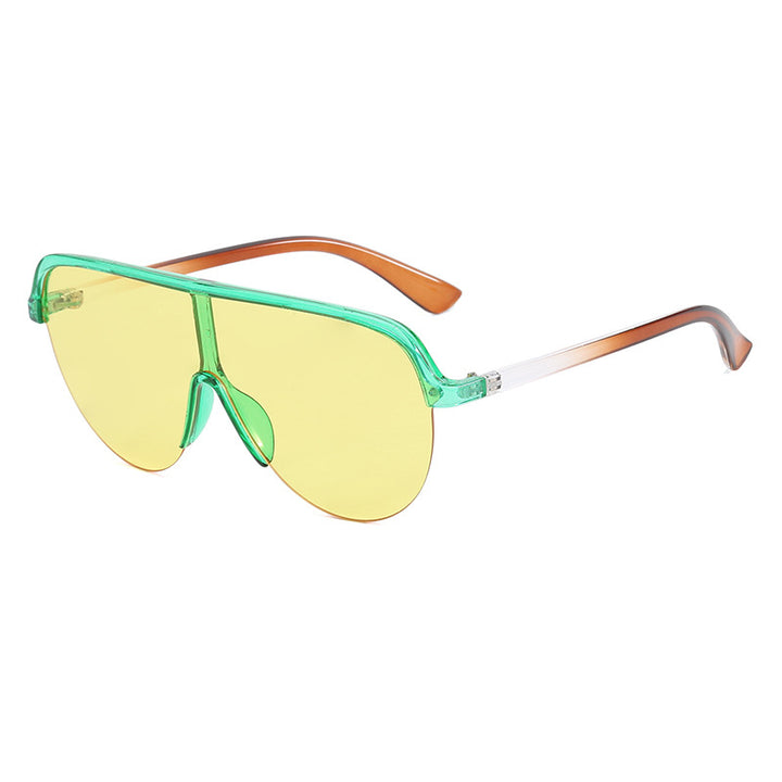 Dame oversized Visir solbrille Skanto