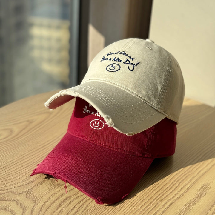 Kvinne Slitt Bomull Baseball Caps Skanto 1784270914