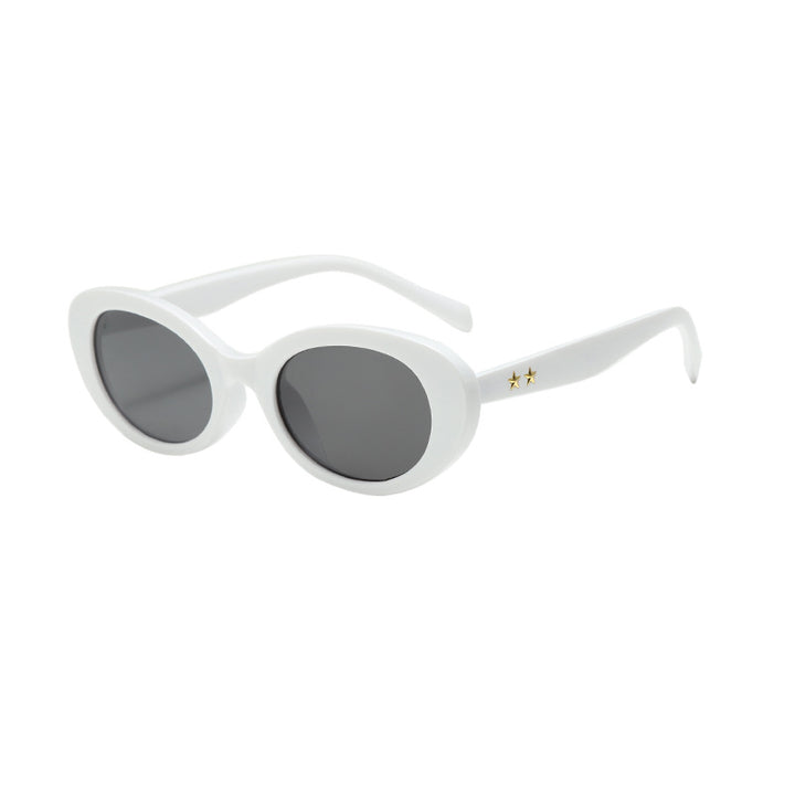 Dame solbriller i elegant vintage-stil med UV-beskyttelse Skanto