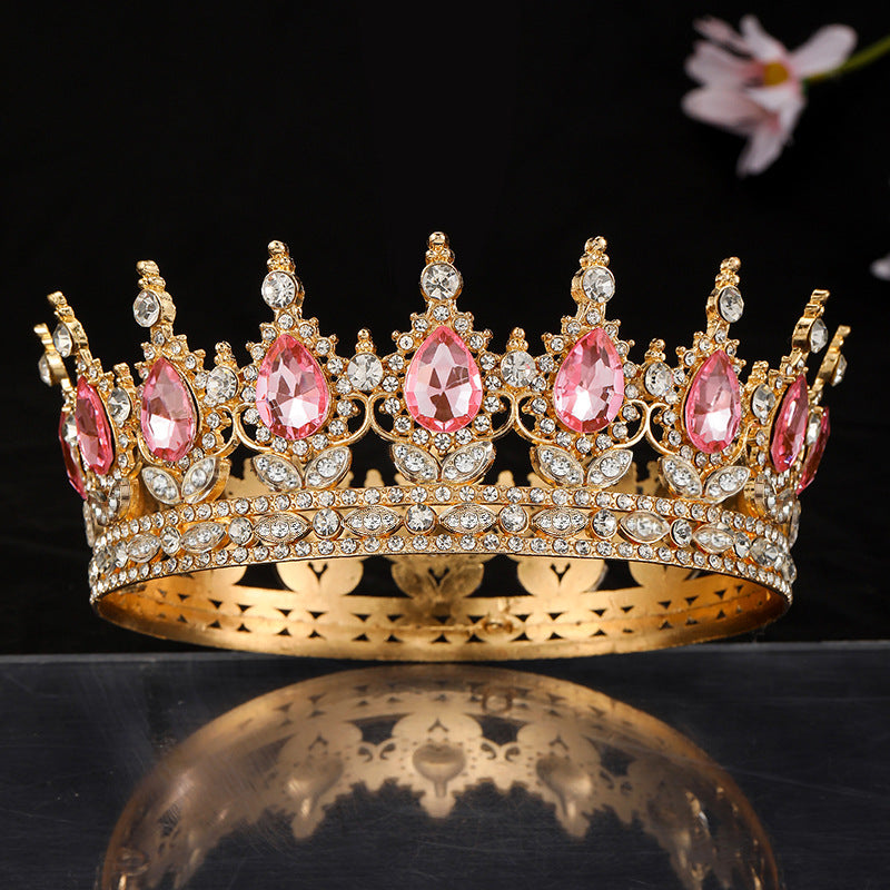 Damekrone med elegante edelsteiner Skanto