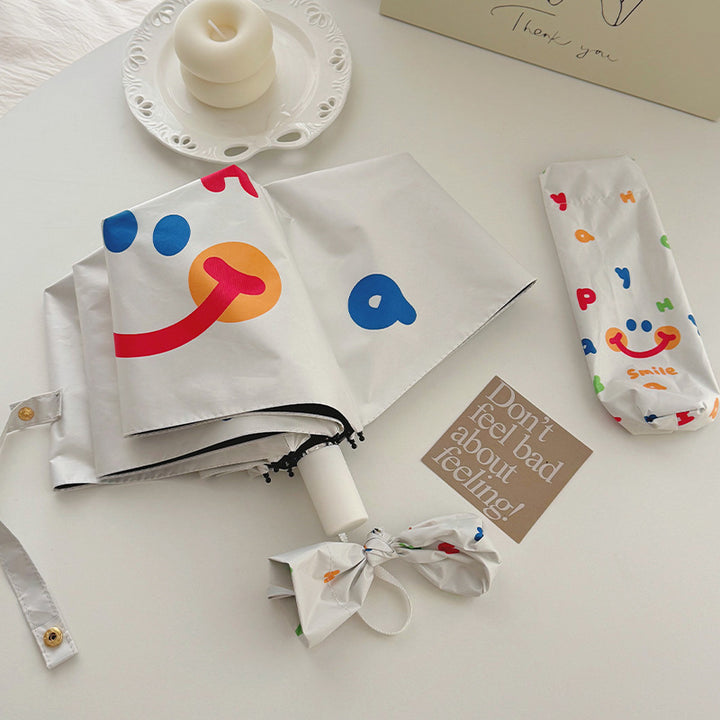 Dame Automatisk Folderegntrekk med lyst design Skanto
