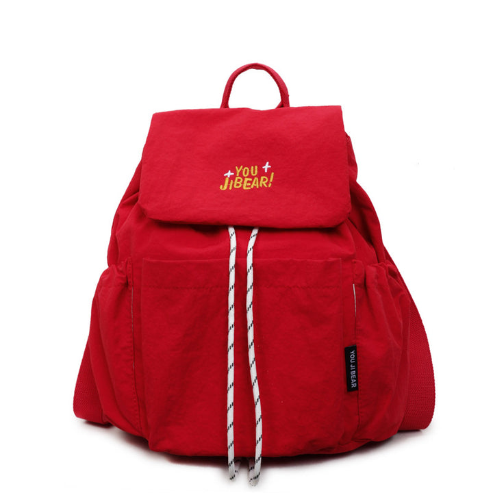 Casual Drawstring Closure Ryggsekk Skanto