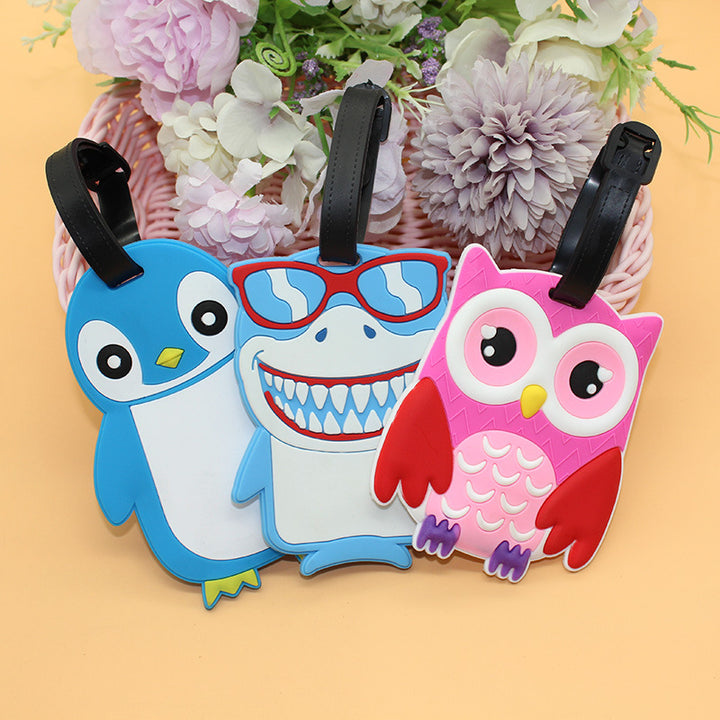 Unisex Bagasjelapp i søtt pingvin-design Skanto