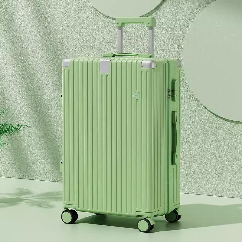 Kvinnens stilige teksturerte spinner bagasje Skanto