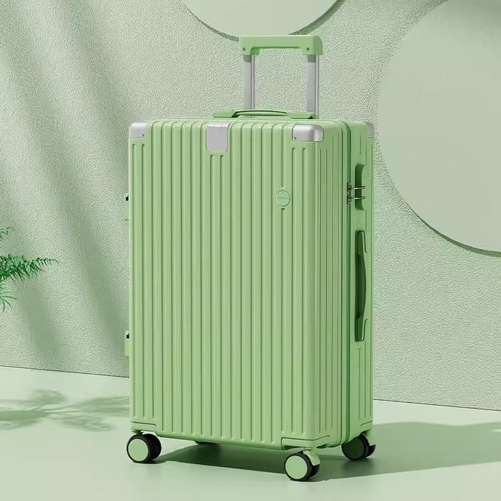 Kvinnens stilige teksturerte spinner bagasje Skanto